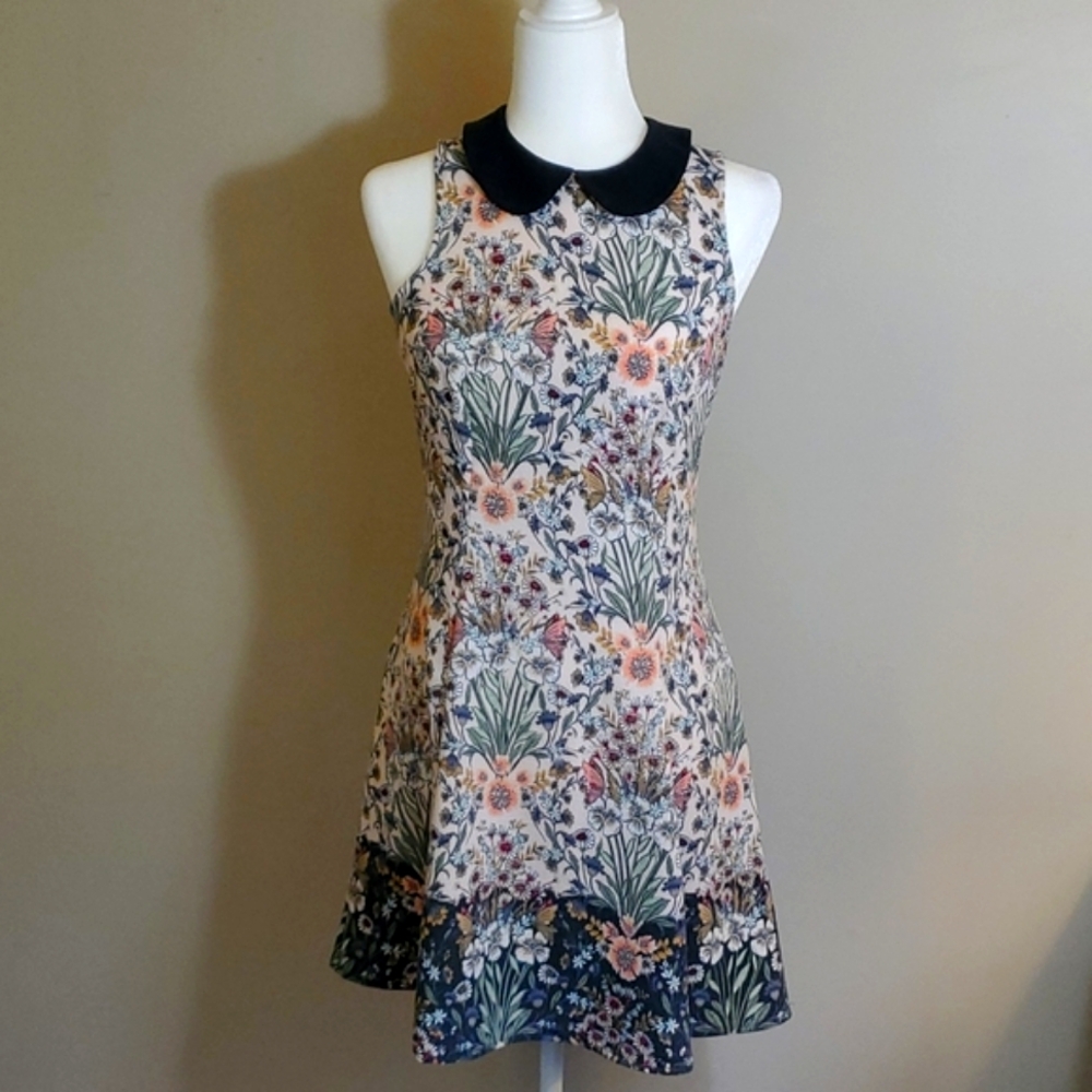 LC Lauren Conrad Floral Dress, Fall Colors